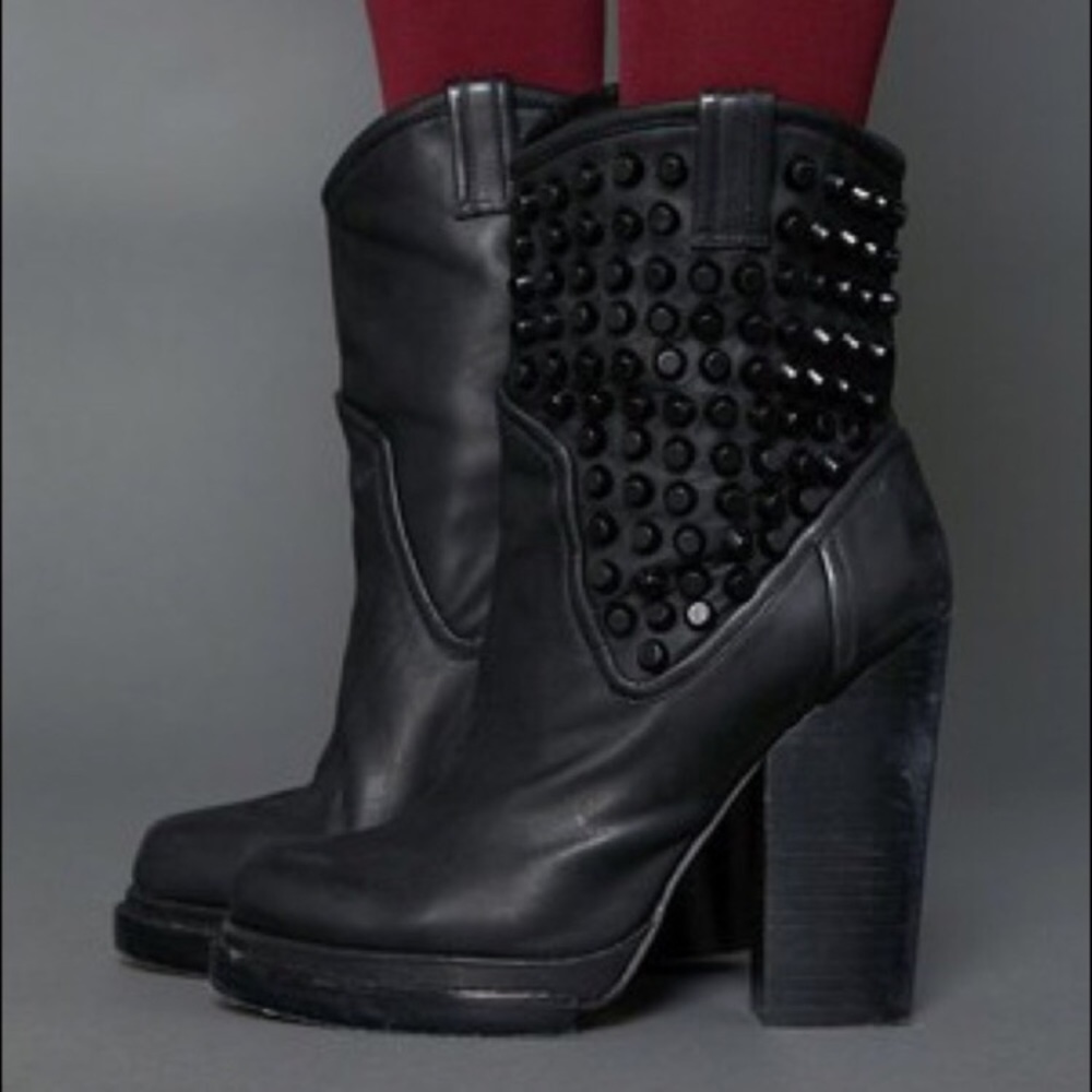 Jeffrey Campbell for FP platform stud boots